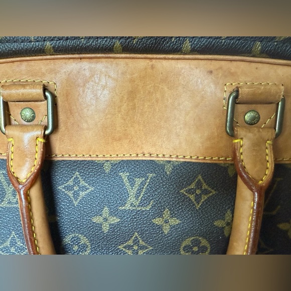 Louis Vuitton Monogram Alize 24 Heures Vintage Travel Bag Carry-On 1991 France - Picture 7 of 15